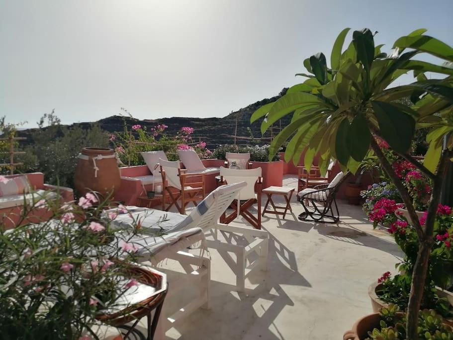 Casa Dei Melograni At Vourlidia Leros Villa Vromolithos Eksteriør billede