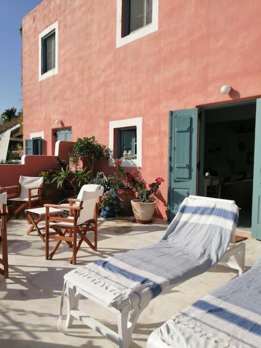 Casa Dei Melograni At Vourlidia Leros Villa Vromolithos Eksteriør billede